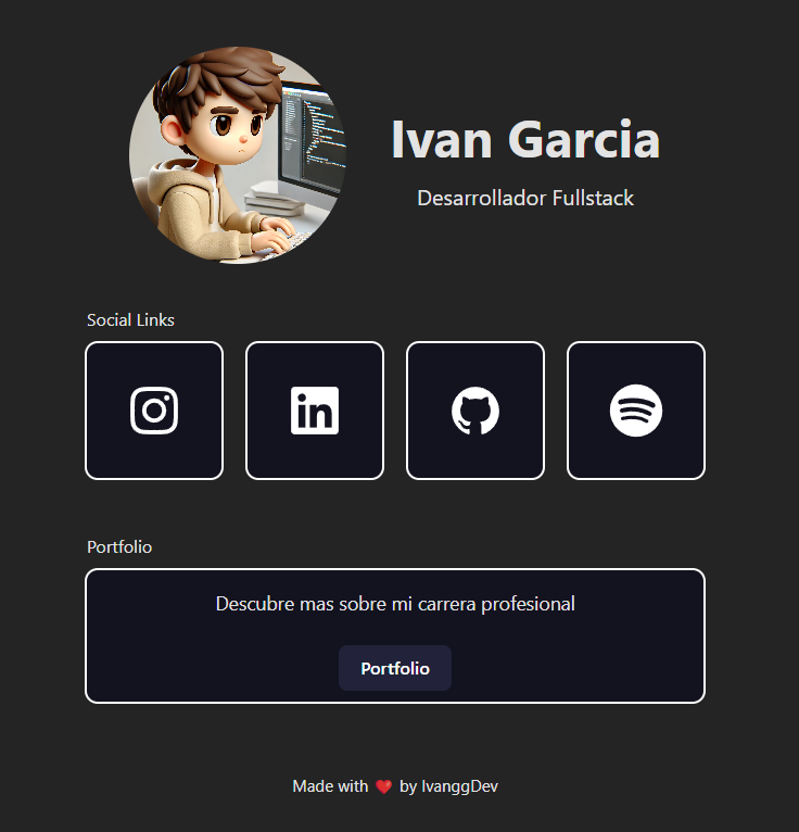 Links Manager - Proyecto de desarrollo web